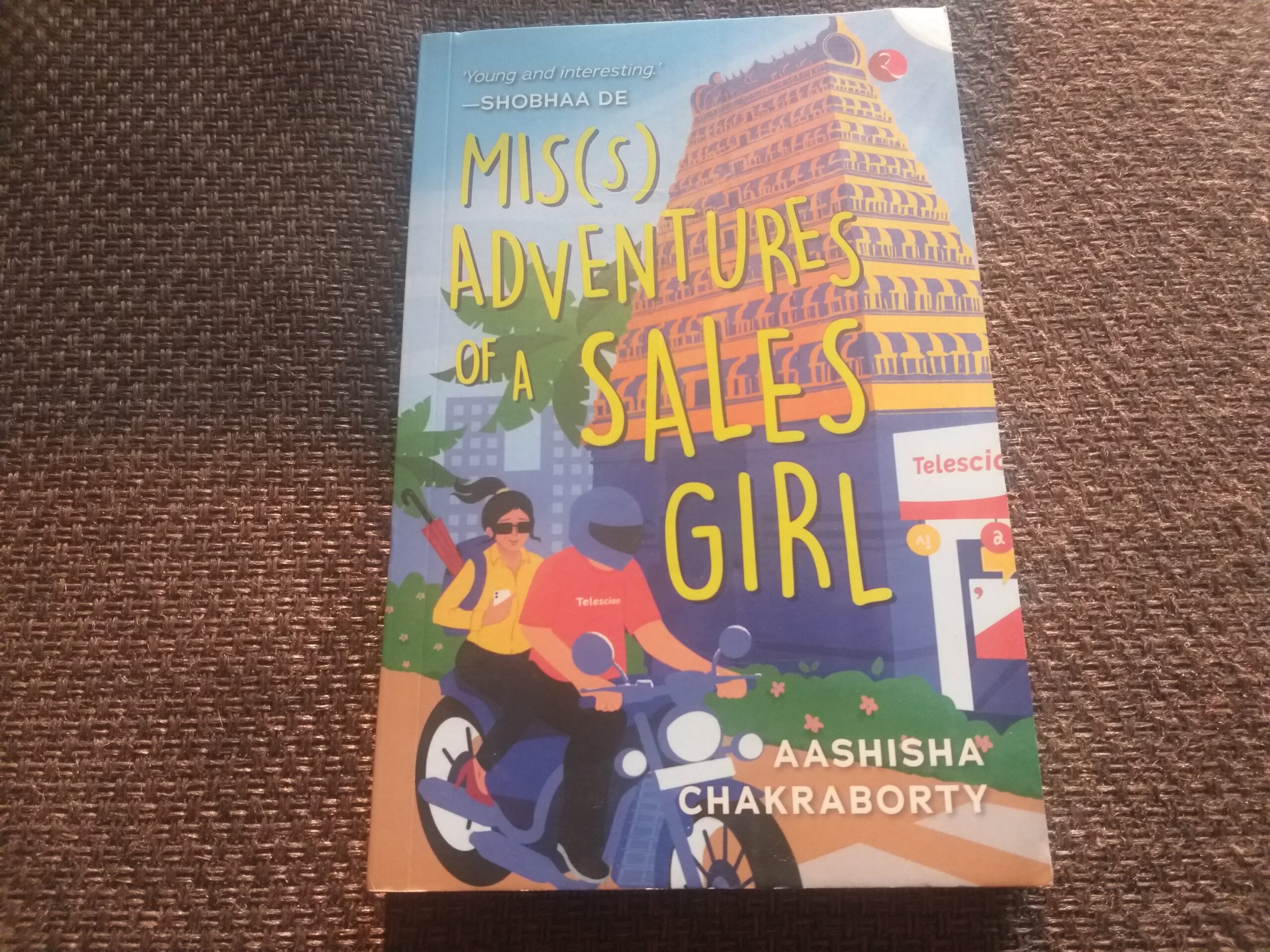 Review of Mis(s)adventures of a Salesgirl by Aashisha Chakraborty