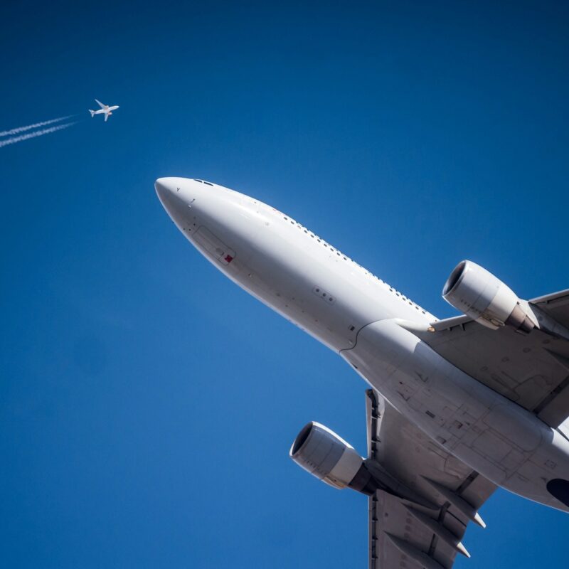 An agnistic and a god-fearing woman are seated next to each other on a flight. What happens?